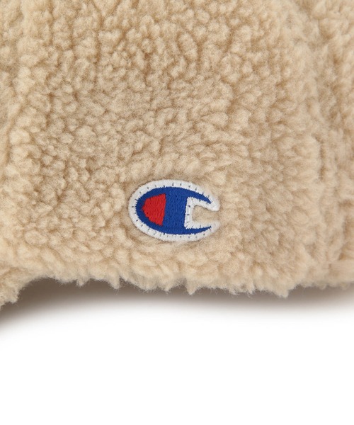 Champion（チャンピオン）の「【Champion/チャンピオン別注】ボアキャップ（キャップ・レディース・ブラック/キナリ・FREE）」の6枚目の写真