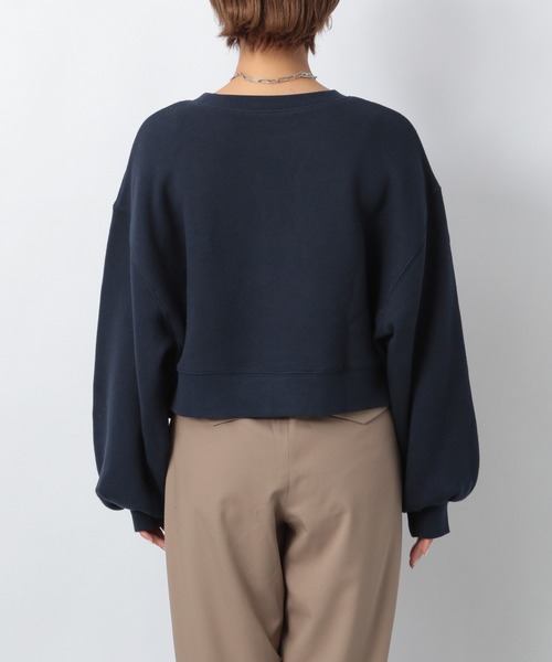 Heather（ヘザー）の「ショート丈ロゴスウェット　236941（スウェット・レディース・ネイビー/グレー/アイボリー・FREE）」の18枚目の写真
