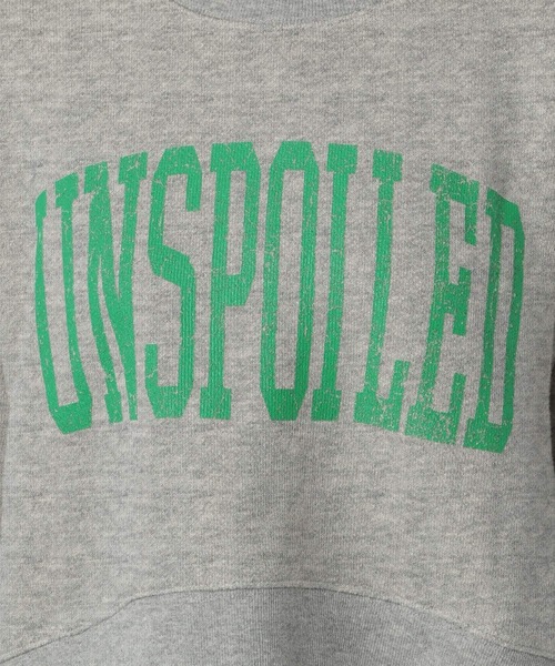 Heather（ヘザー）の「ショート丈ロゴスウェット　236941（スウェット・レディース・ネイビー/グレー/アイボリー・FREE）」の6枚目の写真