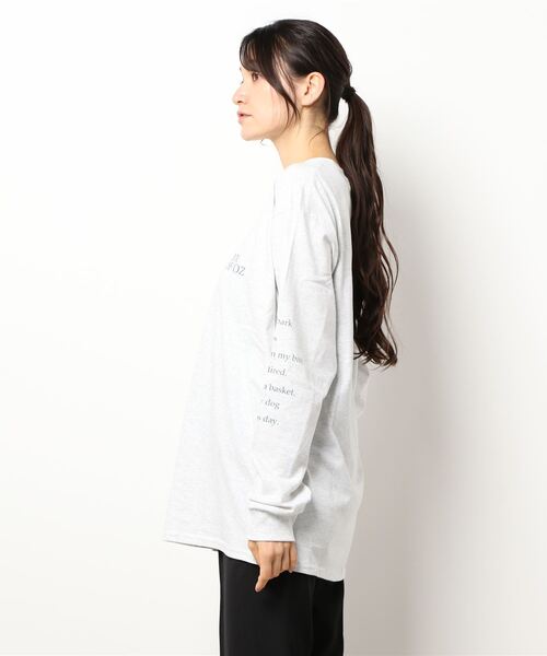 SLOBE citron.（スローブシトロン）の「SLOBE citron. The Wizard of OZ Dog TEE【手洗い可能】◆（Tシャツ/カットソー・レディース・グレー・FREE）」の3枚目の写真