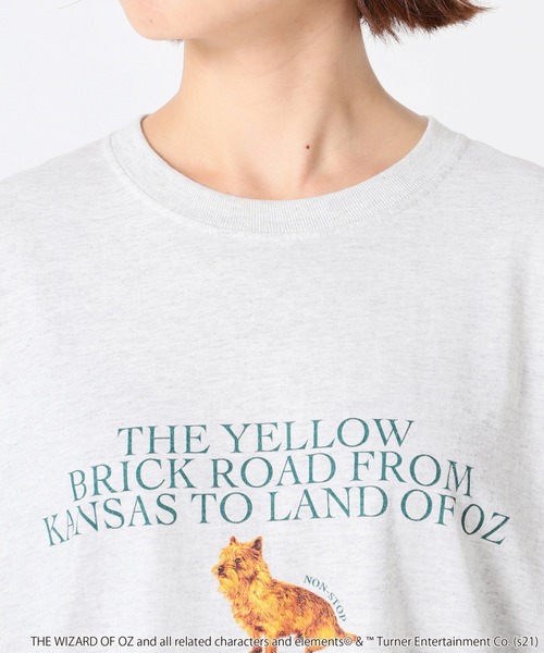 SLOBE citron.（スローブシトロン）の「SLOBE citron. The Wizard of OZ Dog TEE【手洗い可能】◆（Tシャツ/カットソー・レディース・グレー・FREE）」の17枚目の写真
