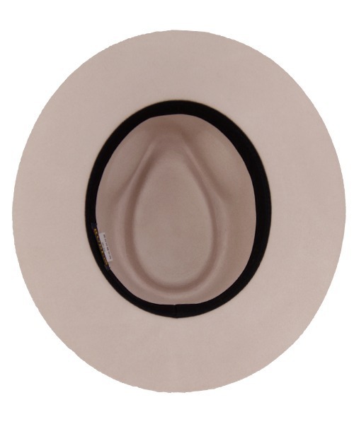 polcadot（ポルカドット）の「WIDE BRIM FELT HAT/ワイド ブリムフェルト 中折れハット（ハット・レディース・ライトグレー/ブラック/ライトベージュ/ベージュ・FREE）」の11枚目の写真