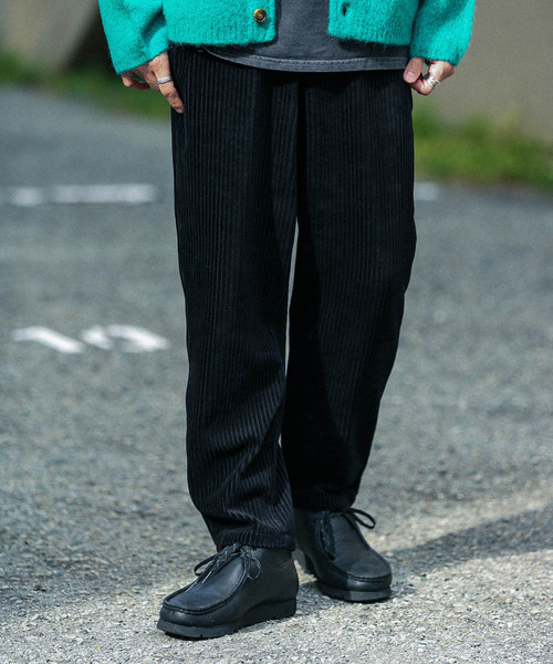 URBAN RESEARCH Sonny Label(アーバンリサーチサニーレーベル)の「『UR TECH』カットコールスラックス(その他パンツ・メンズ・アイボリー/ブラック/ブラウン系その他・MEDIUM/LARGE)」の2枚目の写真