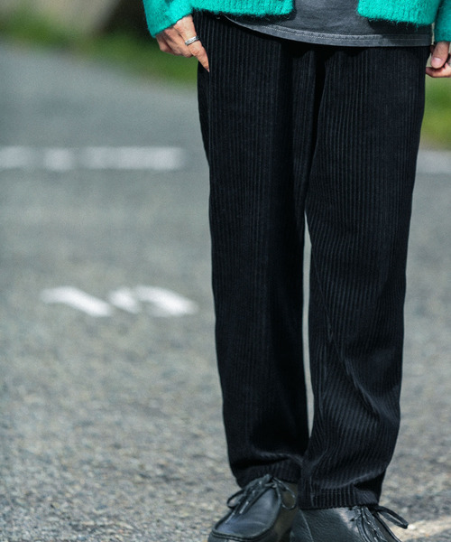 URBAN RESEARCH Sonny Label(アーバンリサーチサニーレーベル)の「『UR TECH』カットコールスラックス(その他パンツ・メンズ・アイボリー/ブラック/ブラウン系その他・MEDIUM/LARGE)」の8枚目の写真