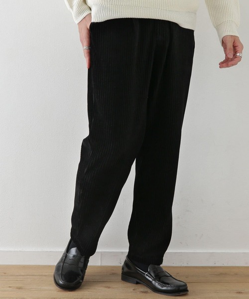 URBAN RESEARCH Sonny Label(アーバンリサーチサニーレーベル)の「『UR TECH』カットコールスラックス(その他パンツ・メンズ・アイボリー/ブラック/ブラウン系その他・MEDIUM/LARGE)」の9枚目の写真