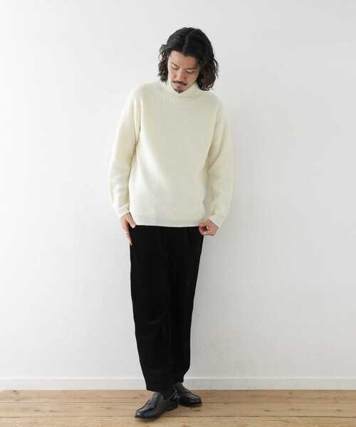 URBAN RESEARCH Sonny Label(アーバンリサーチサニーレーベル)の「『UR TECH』カットコールスラックス(その他パンツ・メンズ・アイボリー/ブラック/ブラウン系その他・MEDIUM/LARGE)」の10枚目の写真