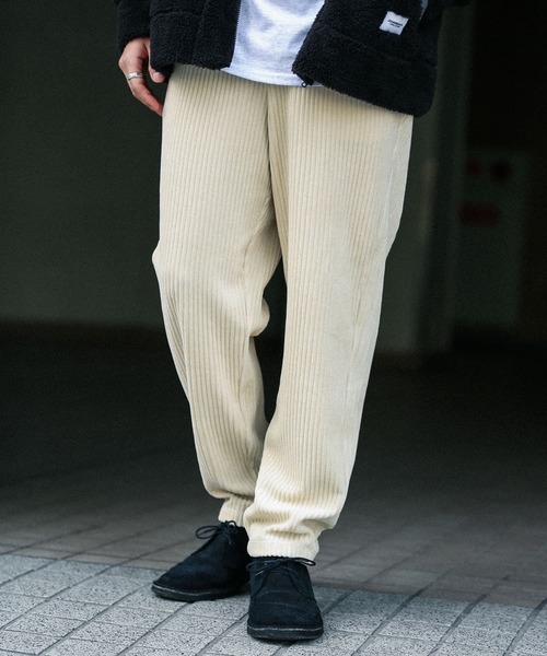 URBAN RESEARCH Sonny Label(アーバンリサーチサニーレーベル)の「『UR TECH』カットコールスラックス(その他パンツ・メンズ・アイボリー/ブラック/ブラウン系その他・MEDIUM/LARGE)」の12枚目の写真