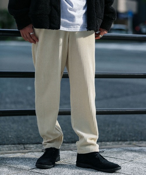 URBAN RESEARCH Sonny Label(アーバンリサーチサニーレーベル)の「『UR TECH』カットコールスラックス(その他パンツ・メンズ・アイボリー/ブラック/ブラウン系その他・MEDIUM/LARGE)」の13枚目の写真