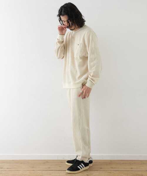 URBAN RESEARCH Sonny Label(アーバンリサーチサニーレーベル)の「『UR TECH』カットコールスラックス(その他パンツ・メンズ・アイボリー/ブラック/ブラウン系その他・MEDIUM/LARGE)」の18枚目の写真