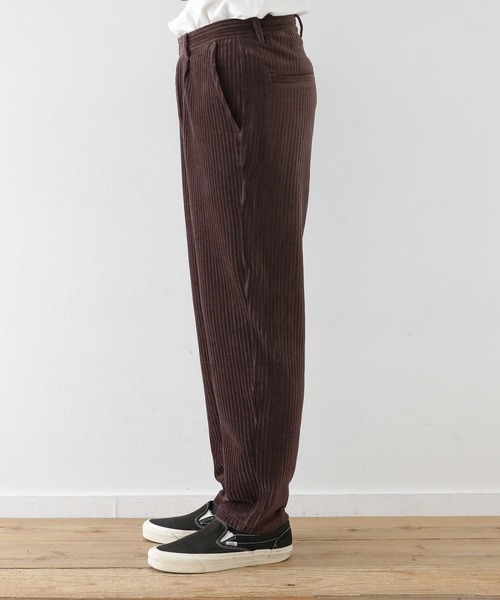 URBAN RESEARCH Sonny Label(アーバンリサーチサニーレーベル)の「『UR TECH』カットコールスラックス(その他パンツ・メンズ・アイボリー/ブラック/ブラウン系その他・MEDIUM/LARGE)」の20枚目の写真