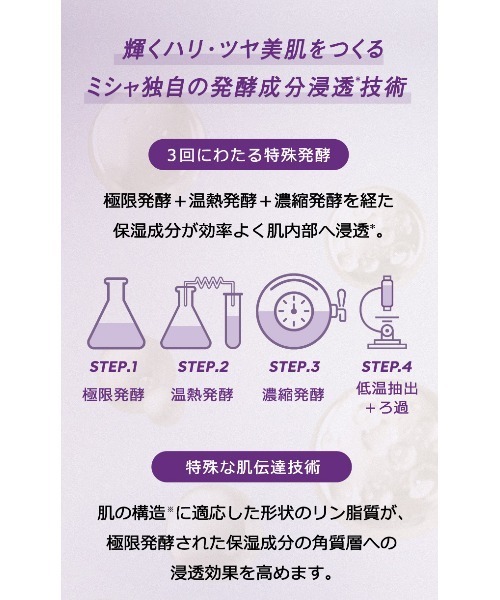 MISSHA(ミシャ)の「【MISSHA/ミシャ】タイムレボリューション ナイト サイエンス エッセンス 5th(美容液/オイル/クリーム・レディース・その他・FREE)」の3枚目の写真