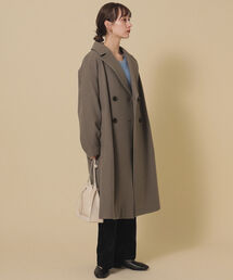 Ray BEAMS | Ray BEAMS / 4ボタン ダブル モッサ チェスターコート(チェスターコート)