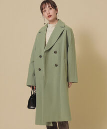 Ray BEAMS | Ray BEAMS / 4ボタン ダブル モッサ チェスターコート(チェスターコート)