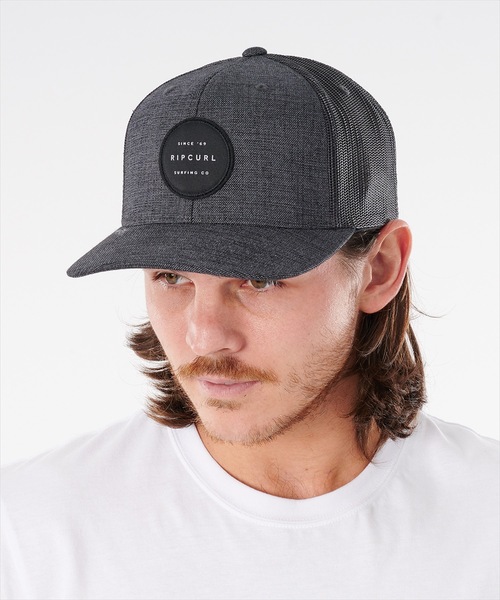 rip curl（リップカール）の「【RIPCURL / リップカール】ROUTINE/メッシュキャップ・帽子（キャップ・メンズ・ブラック/ブルー系その他/グリーン系その他/ブルー・FREE）」の2枚目の写真