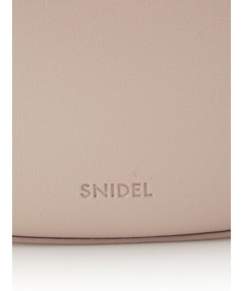 SNIDEL（スナイデル）の「ラウンドフォルムミニバッグ（ハンドバッグ・レディース・ベージュ/ブラック/ワインレッド・FREE）」の10枚目の写真