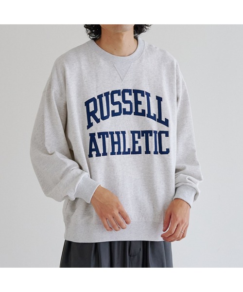 ★USA製★RUSSELL ATHLETIC スウェット　カレッジロゴスウェット 90s RUSSELL ATHLETIC スウェット カレッジロゴ L A84 - メルカリ