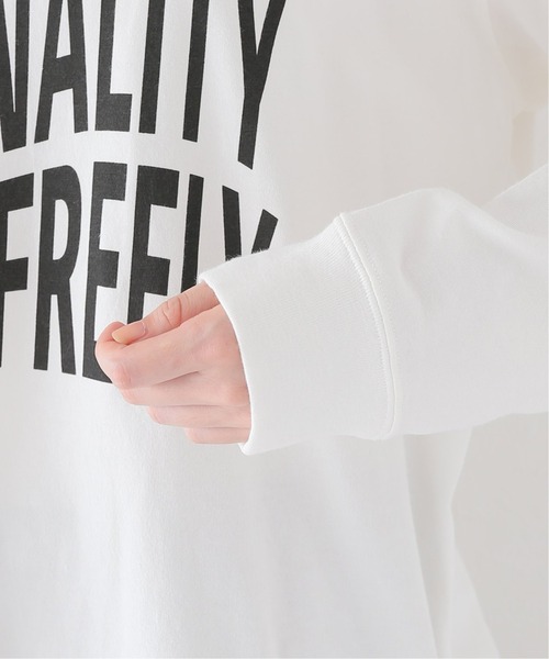 JOURNAL STANDARD relume(ジャーナルスタンダード レリューム)の「ウェーブロゴプリントロングスリーブTEE(Tシャツ/カットソー・レディース・ホワイト/ホワイト系その他・FREE)」の19枚目の写真