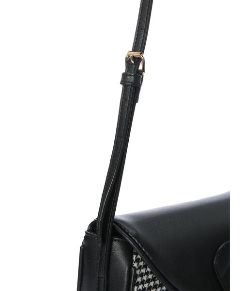 Green Parks(グリーンパークス)の「・レトロコンビショルダーバッグ*(ショルダーバッグ・レディース・ブラック/ブラウン・FREE)」の11枚目の写真
