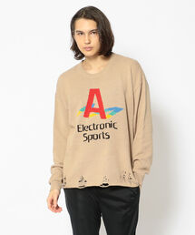 amok | 【別注】amok /アモク/ELECTRONIC SPORTS KNIT(ニット/セーター)