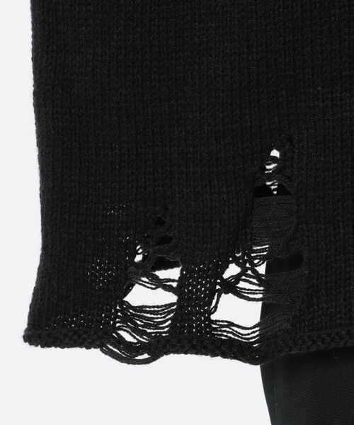 amok（アモク）の「【別注】amok /アモク/ELECTRONIC SPORTS KNIT（ニット/セーター・メンズ・ベージュ/ブラック/ブルー・FREE）」の9枚目の写真