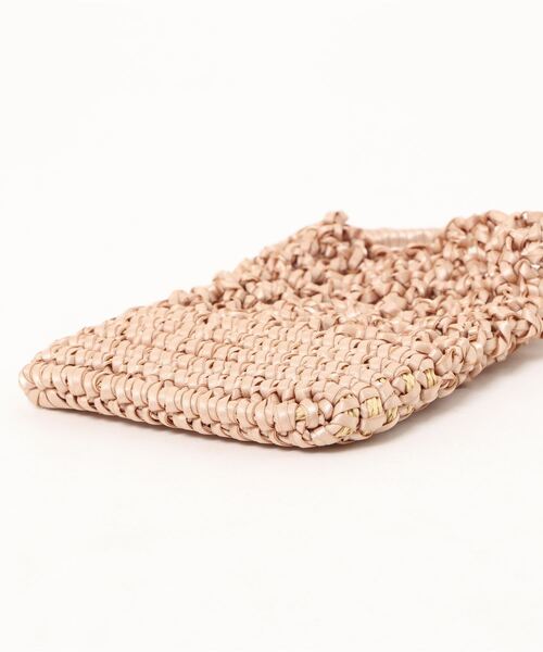 Laugoa（ラウゴア）の「【LAUGOA/ラウゴア】 PRIMULA ミニポシェット（ショルダーバッグ・レディース・ベージュ/グリーン/アイボリー/スミクロ・FREE）」の13枚目の写真