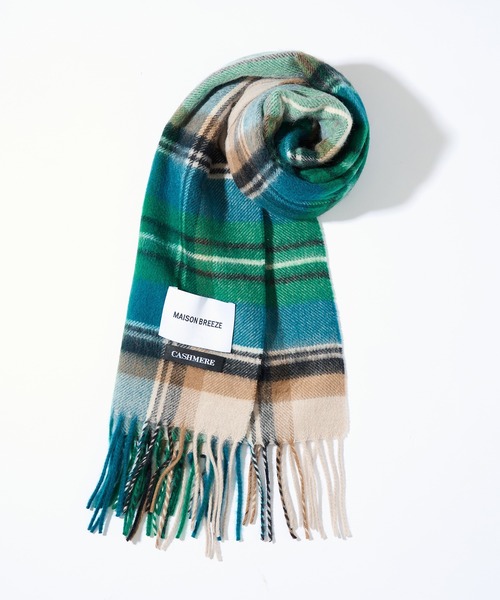 SETUP7（セットアップセブン）の「【SETUP7】オーガニックカシミヤミックスマフラー タータンチェック カシミア NWCH30 FKK（マフラー・レディース・その他/マルチ/その他1/その他4/その他5・FREE）」の5枚目の写真