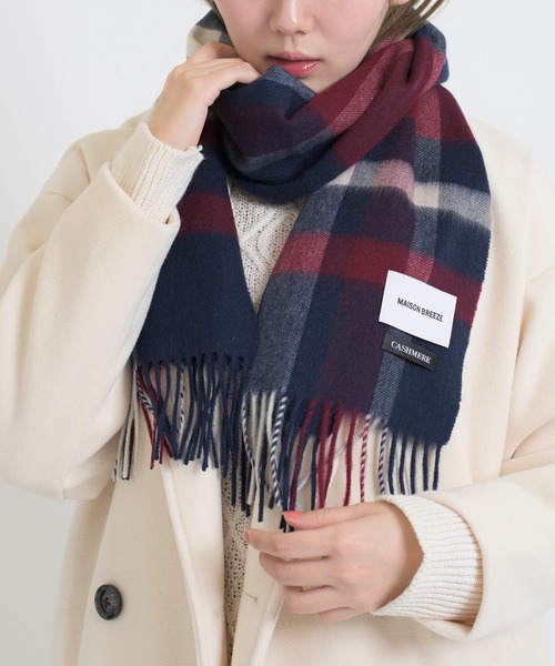 SETUP7（セットアップセブン）の「【SETUP7】オーガニックカシミヤミックスマフラー タータンチェック カシミア NWCH30 FKK（マフラー・レディース・その他/マルチ/その他1/その他4/その他5・FREE）」の17枚目の写真