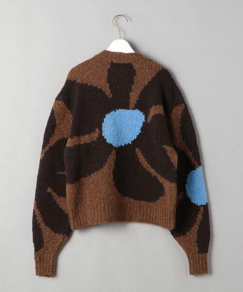 Paloma Wool（パロマウール）の「＜PALOMA WOOL＞HANA ニットプルオーバー Ψ（ニット/セーター・レディース・ダークブラウン/オフホワイト・S）」の3枚目の写真