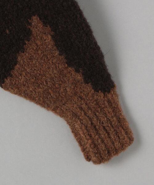 Paloma Wool（パロマウール）の「＜PALOMA WOOL＞HANA ニットプルオーバー Ψ（ニット/セーター・レディース・ダークブラウン/オフホワイト・S）」の5枚目の写真