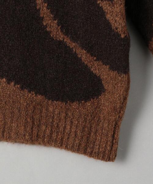 Paloma Wool（パロマウール）の「＜PALOMA WOOL＞HANA ニットプルオーバー Ψ（ニット/セーター・レディース・ダークブラウン/オフホワイト・S）」の6枚目の写真