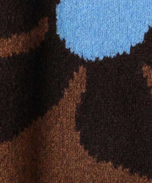 Paloma Wool（パロマウール）の「＜PALOMA WOOL＞HANA ニットプルオーバー Ψ（ニット/セーター・レディース・ダークブラウン/オフホワイト・S）」の7枚目の写真