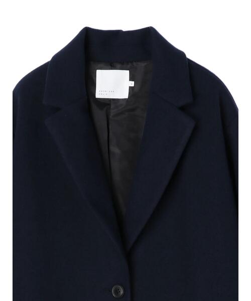 AMERICAN HOLIC（アメリカンホリック）の「BIGポケットドロップショルダーニュアンスコート2（チェスターコート・レディース・ダークネイビー・M/L）」の15枚目の写真