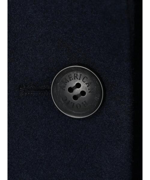 AMERICAN HOLIC（アメリカンホリック）の「BIGポケットドロップショルダーニュアンスコート2（チェスターコート・レディース・ダークネイビー・M/L）」の19枚目の写真