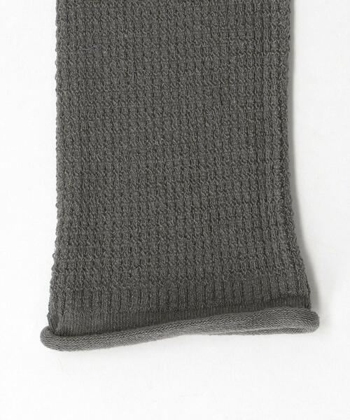 green label relaxing（グリーンレーベルリラクシング）の「＜Livelihood (ライブリフッド)＞レッグウォーマー（レッグウォーマー・レディース・ベージュ/ダークグレー・FREE）」の7枚目の写真