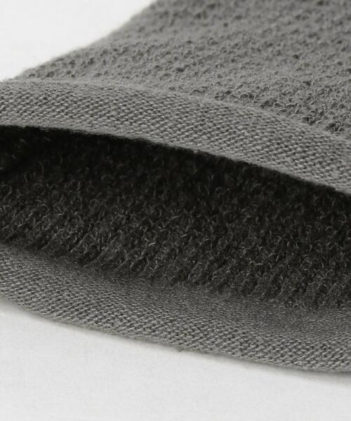 green label relaxing（グリーンレーベルリラクシング）の「＜Livelihood (ライブリフッド)＞レッグウォーマー（レッグウォーマー・レディース・ベージュ/ダークグレー・FREE）」の3枚目の写真