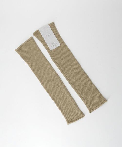 green label relaxing（グリーンレーベルリラクシング）の「＜Livelihood (ライブリフッド)＞レッグウォーマー（レッグウォーマー・レディース・ベージュ/ダークグレー・FREE）」の8枚目の写真