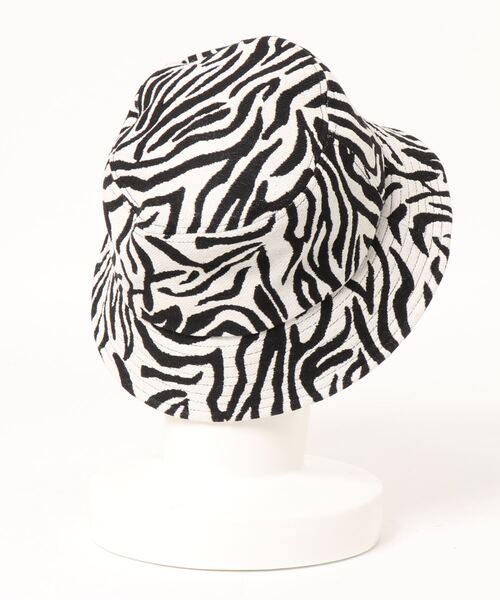 ENVYM（アンビー）の「パターンバケットハット（ハット・レディース・ベージュ/ブラック/ゼブラ・FREE）」の12枚目の写真