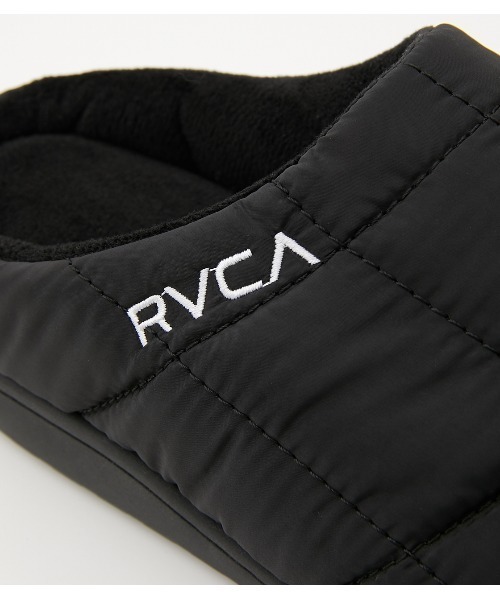 AZUL by moussy（アズールバイマウジー）の「RVCA MOC SANDAL/RVCAモックサンダル（スリッポン・メンズ・ブラック・LARGE/MEDIUM）」の4枚目の写真