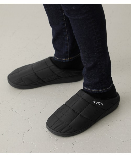 AZUL by moussy（アズールバイマウジー）の「RVCA MOC SANDAL/RVCAモックサンダル（スリッポン・メンズ・ブラック・LARGE/MEDIUM）」の10枚目の写真