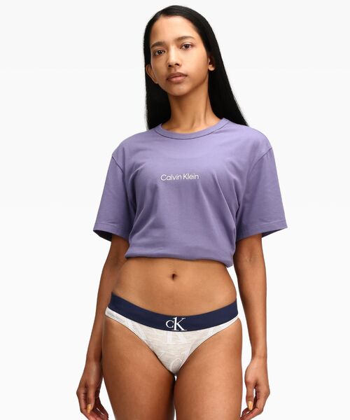 Calvin Klein Underwear(カルバンクラインアンダーウェア)の「CK ONE プラッシュ ビキニ(ショーツ・レディース・グレー系その他/ブルー系その他・S/M/L/XS)」の5枚目の写真