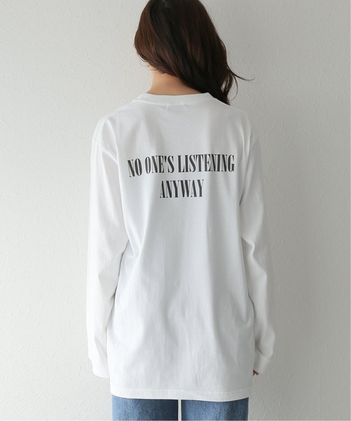 JOURNAL STANDARD（ジャーナルスタンダード）の「■■■ロゴロングTシャツ（Tシャツ/カットソー・レディース・ホワイト/ホワイト系その他・FREE）」の17枚目の写真