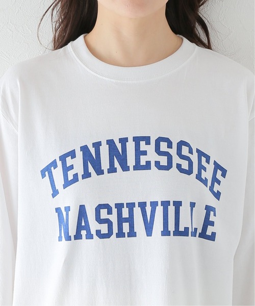 JOURNAL STANDARD（ジャーナルスタンダード）の「■■■ロゴロングTシャツ（Tシャツ/カットソー・レディース・ホワイト/ホワイト系その他・FREE）」の13枚目の写真