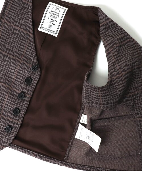 apres les cours（アプレレクール）の「/フォーマルベスト（スーツベスト・キッズ・ネイビー/グレー・90/100/110/120/130）」の10枚目の写真