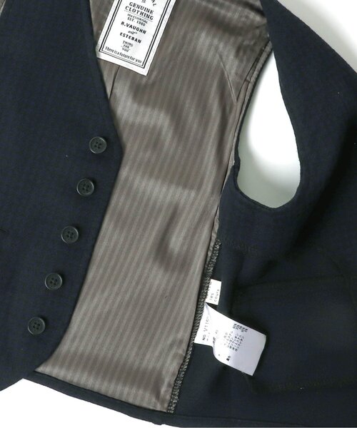 apres les cours（アプレレクール）の「/フォーマルベスト（スーツベスト・キッズ・ネイビー/グレー・90/100/110/120/130）」の16枚目の写真