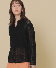Ray BEAMS / レース シャツ