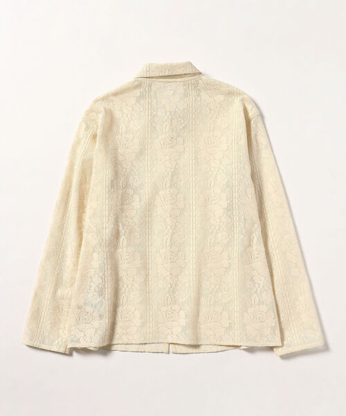 Ray BEAMS(レイビームス)の「Ray BEAMS / レース シャツ(シャツ/ブラウス・レディース・ナチュラル/ブラック・ONE SIZE)」の15枚目の写真