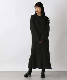 LOWRYS FARM | フレアニットワンピース　259445(ワンピース)