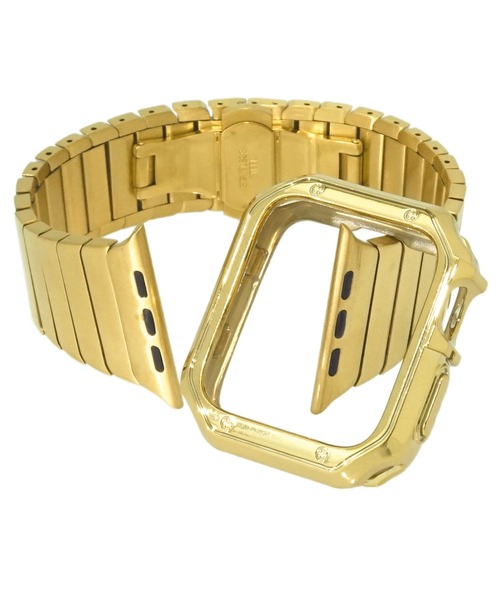 Urban Coral(アーバンコーラル)の「Apple Watch Band / アップルウォッチ ケース バンド ステンレスTPUカスタムセット / Urban Coral(デジタル腕時計・メンズ・ブラック/シルバー/ゴールド/ブルー系その他・44mm)」の15枚目の写真