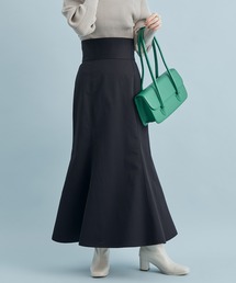 VIS | 【一部カラー公式サイト・直営店舗限定】【星玲奈さんコラボ】コットンライクハイウエストマーメイドスカート(スカート)