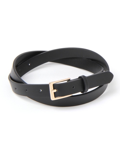 GLOBAL WORK（グローバルワーク）の「バックルベルト/262868（ベルト・レディース・その他/ブラック/ダークブラウン/オフホワイト・FREE）」の2枚目の写真